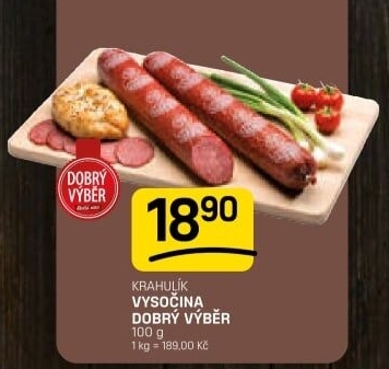 Salám vysočina Dobrý Výběr