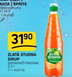 Sirup Zlatá studna