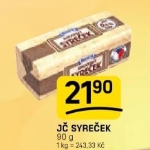 Sýr Syreček Jihočeský Madeta