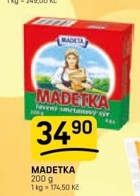 Sýr tavený smetanový Madetka