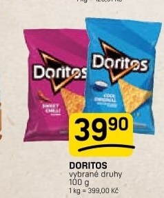 Tortilla chips Doritos