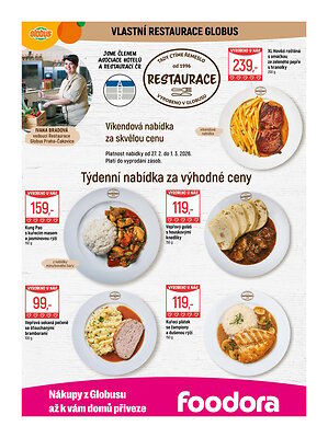 akční leták Globus 25.2.2026-3.3.2026
