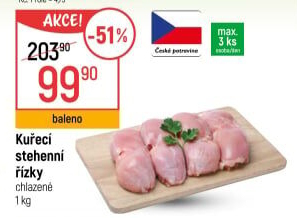 Kuřecí stehenní řízky
