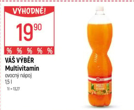 Ovocný nápoj Váš Výběr