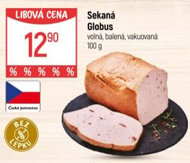 Sekaná masová Globus