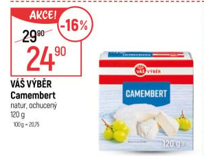 Sýr Camembert Váš Výběr