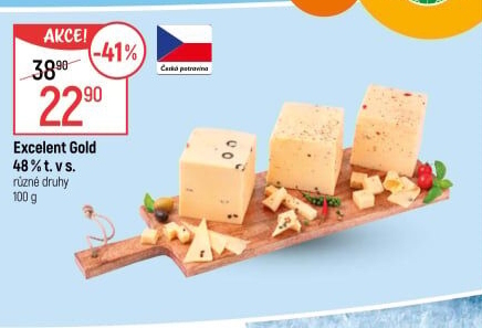 Sýr Excelent Gold 48%