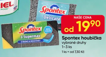 Houbička na nádobí Spontex