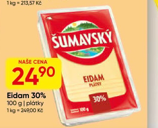 Sýr Eidam 30% Šumavský