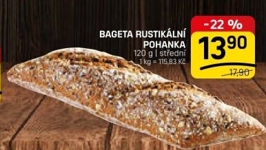Bageta rustikální