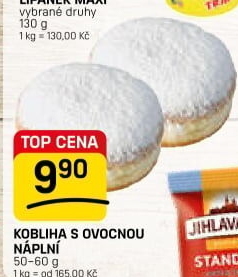Kobliha s ovocnou náplní