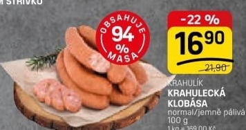 Krahulecká klobása Krahulík