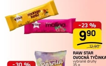 Ovocná tyčinka Raw Star