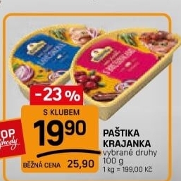 Paštiky Krajanka