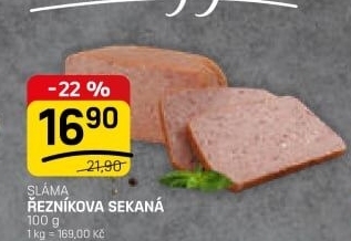 Řezníkova sekaná Sláma