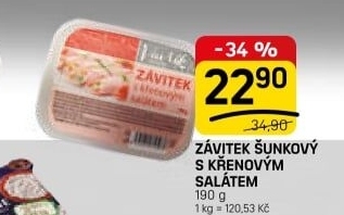 Šunkový závitek Lahůdky Vavřík