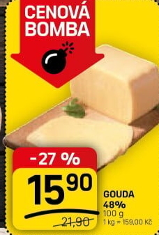 Sýr Gouda 48%