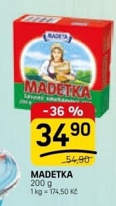 Sýr tavený smetanový Madetka