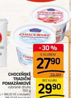 Tradiční pomazánkové Choceňské