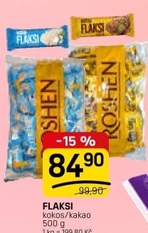 Tyčinka Flaksi Roshen