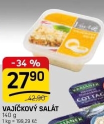 Vajíčkový salát Lahůdky Vavřík