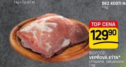 Vepřová kýta bez kosti Bidfood