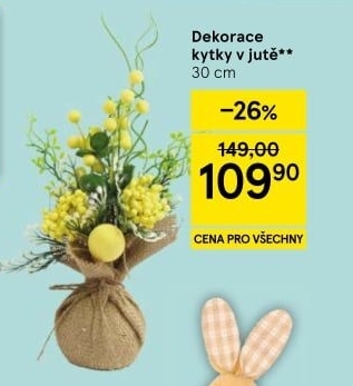 Aranžmá z umělých květin