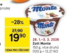 Dezert Monte Zott