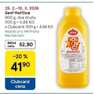 Hořčice Senf