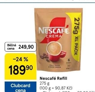 Instantní kávy Nescafé