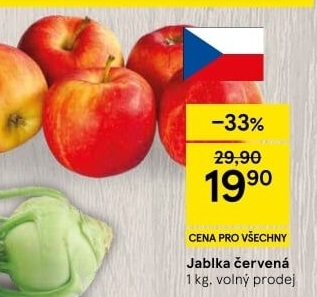 Jablka červená