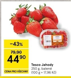 Jahody Tesco