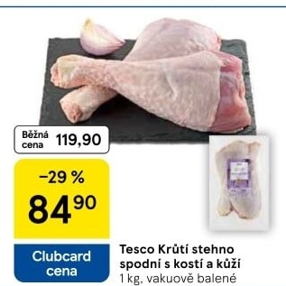 Krůtí stehna Tesco