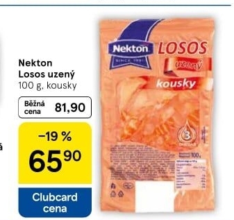 Losos uzený Nekton