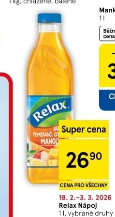 Nápoj ovocný Relax