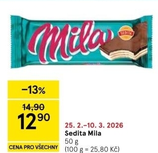 Oplatky Mila Sedita