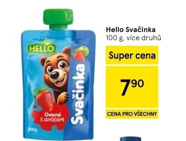 Ovocná kapsička Hello