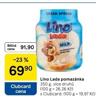 Pomazánka Lino Lada Podravka