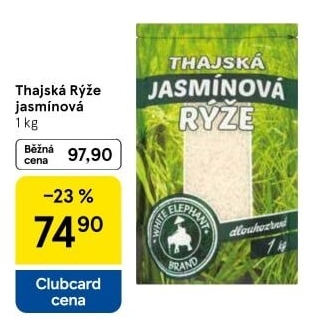 Rýže jasmínová thajská White Elephant