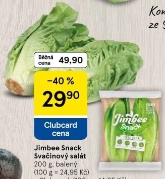 Salát svačinový Jimbee snack