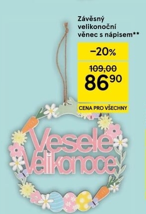 Velikonoční závěsné dekorace