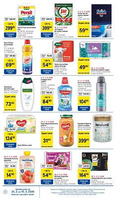 akční leták Tesco 25.2.2026-3.3.2026