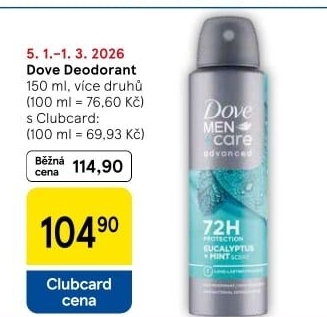 Deodoranty Dove