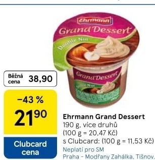 Dezert Grand Dessert Ehrmann