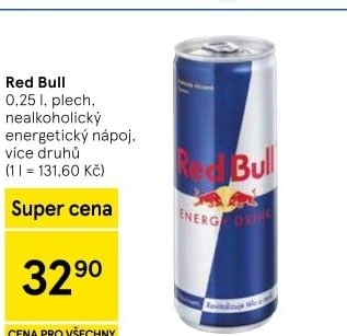 Energetický nápoj Red Bull
