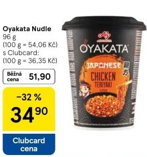 Instantní nudle Oyakata Ajinomoto
