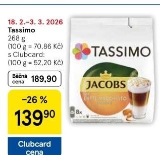 Kapsle Tassimo Jacobs