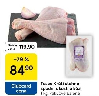 Krůtí stehna Tesco