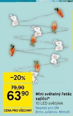 LED světelný řetěz