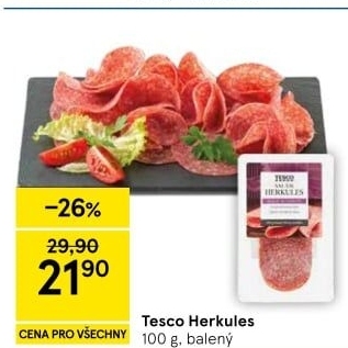 Salám Herkules Tesco